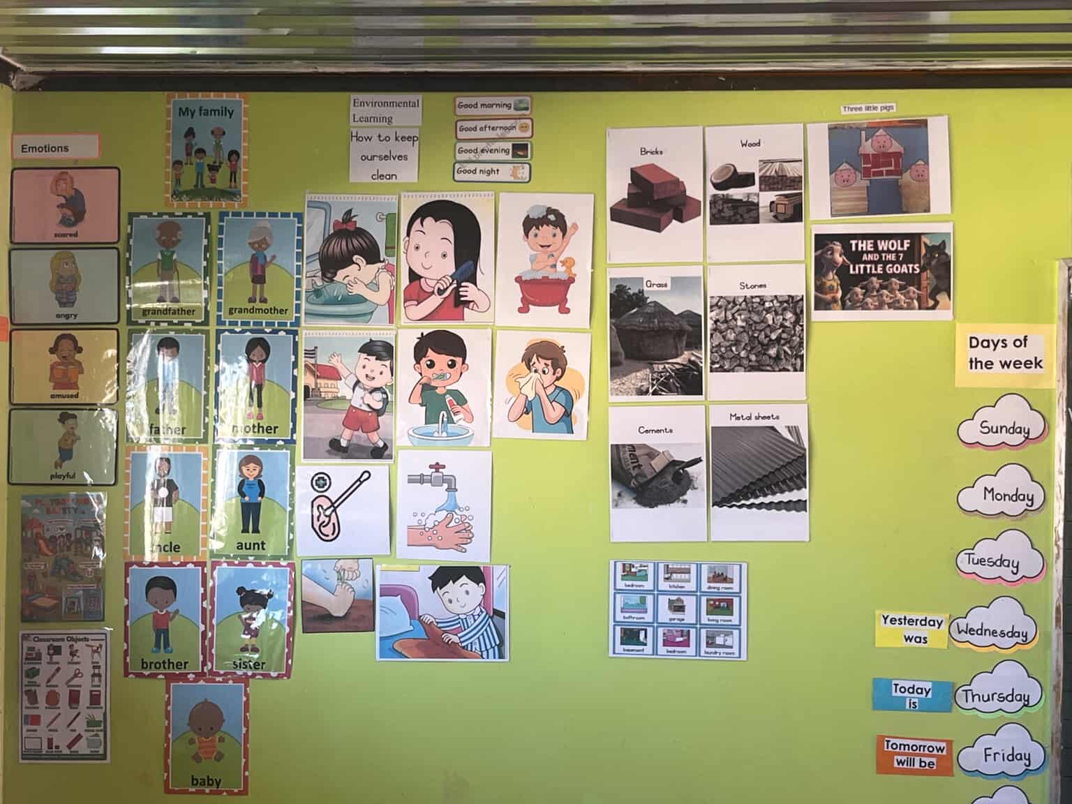 Interactive Learning Walls